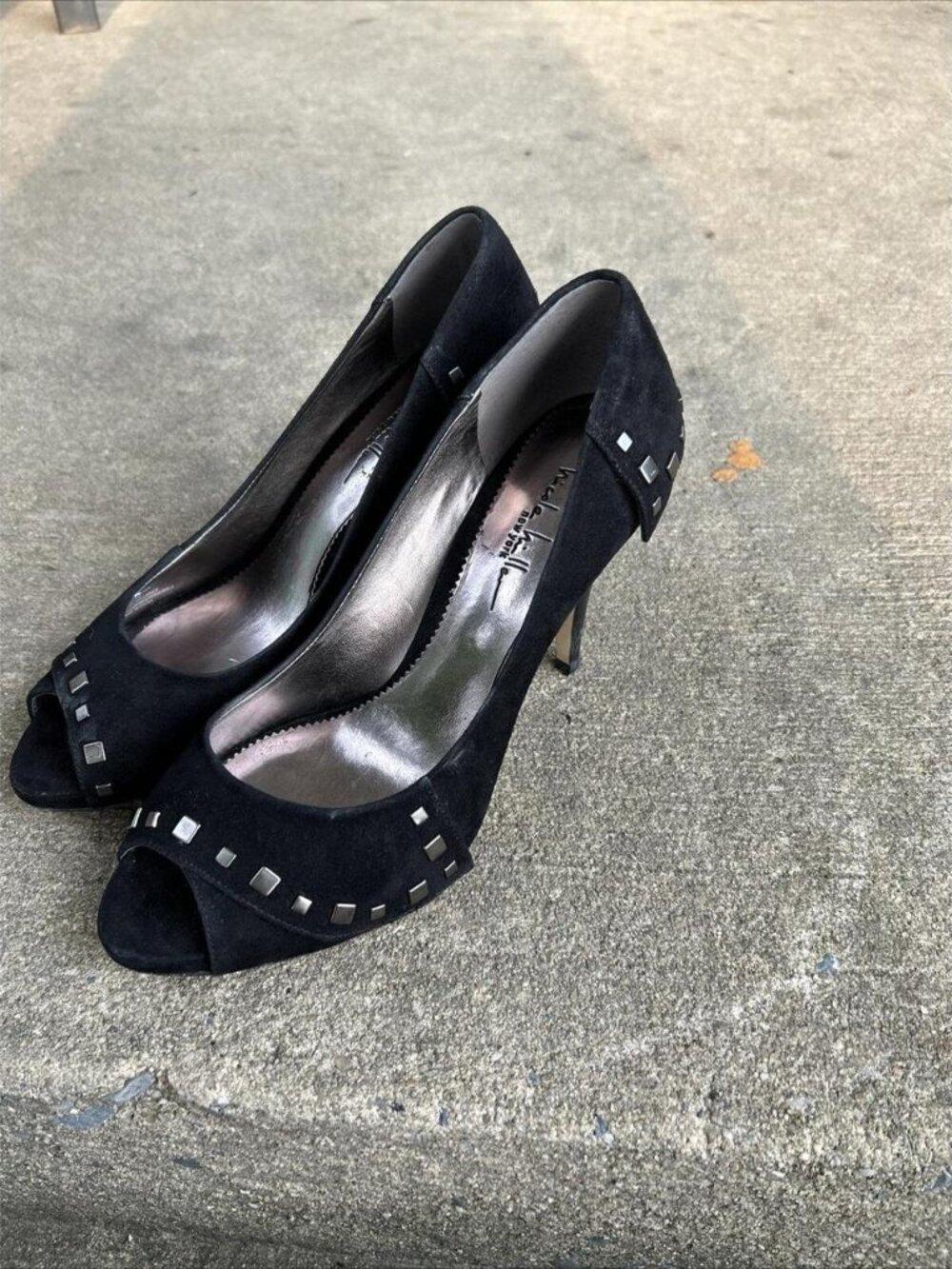 Nicole Miller Women's Black Courts
